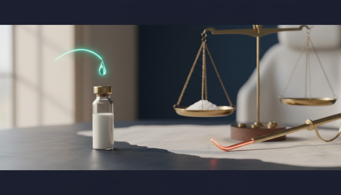 How compounded peptides are made: API to vial